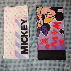 Vintage 1990's Mickey & Minnie bandanas